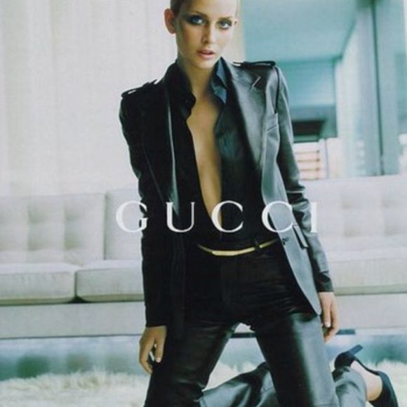 GUCCI Tom Ford wool pantsuit size 40,42 (size 4-6) - Picture 1 of 10